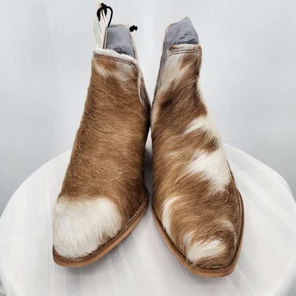 MYRA BAG Sunset Bloom Hair On Shortie Split Cowboy Boots 6-10 NWT - Picture 6 of 11